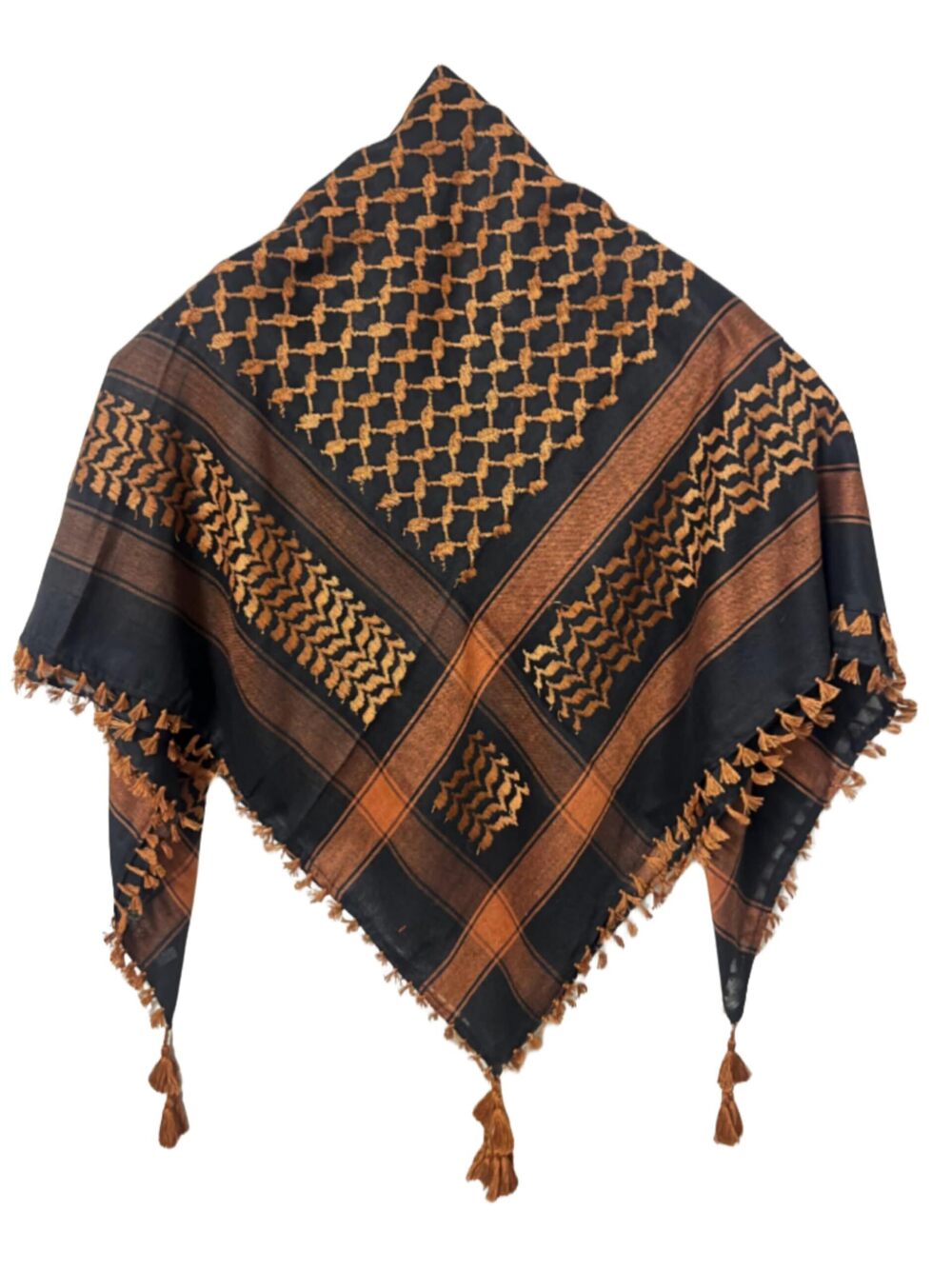5493 Traditional AKG Palestinian Shemagh Keffiyeh Unisex Scarf, Green